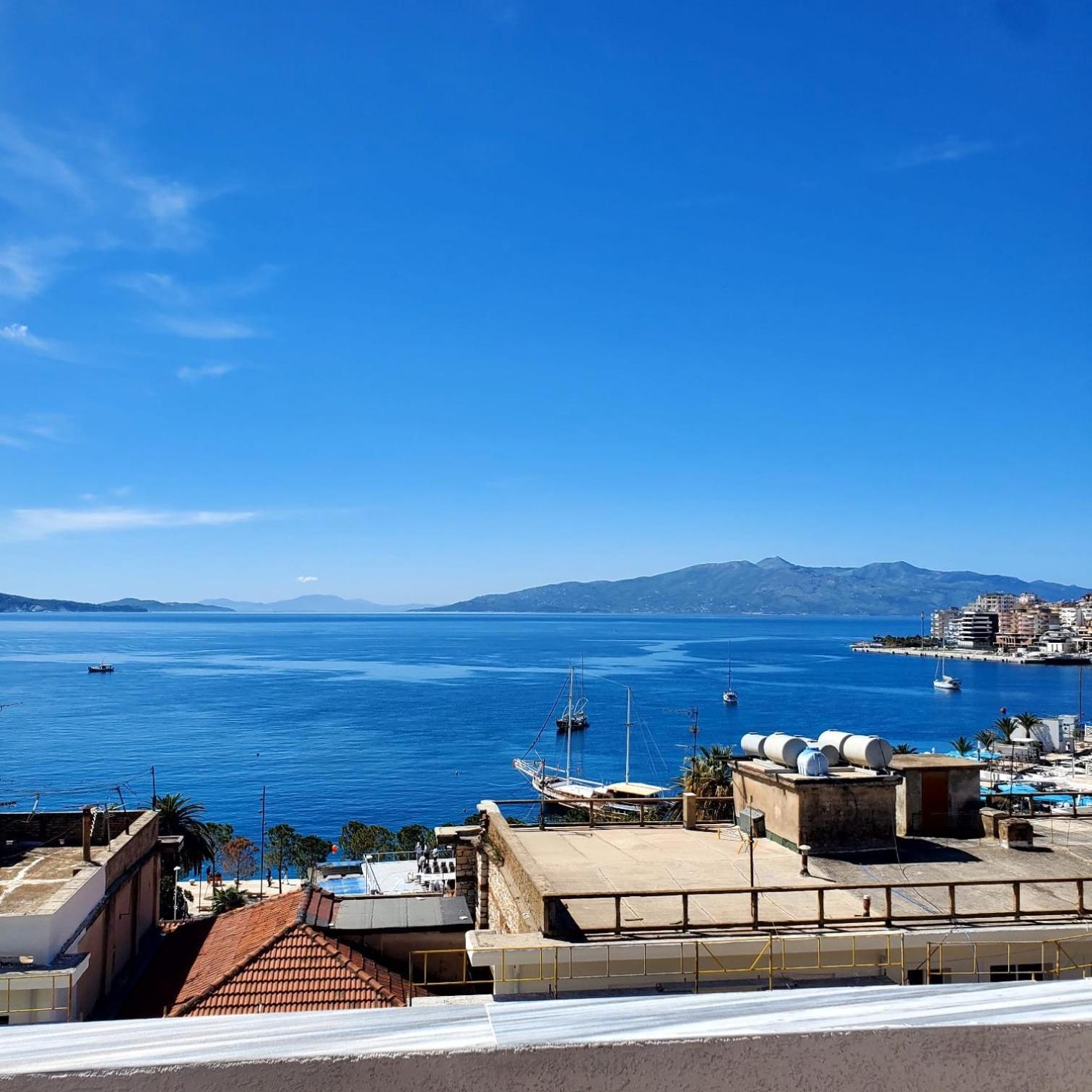 July Seaview Apartments Sarandë Esterno foto