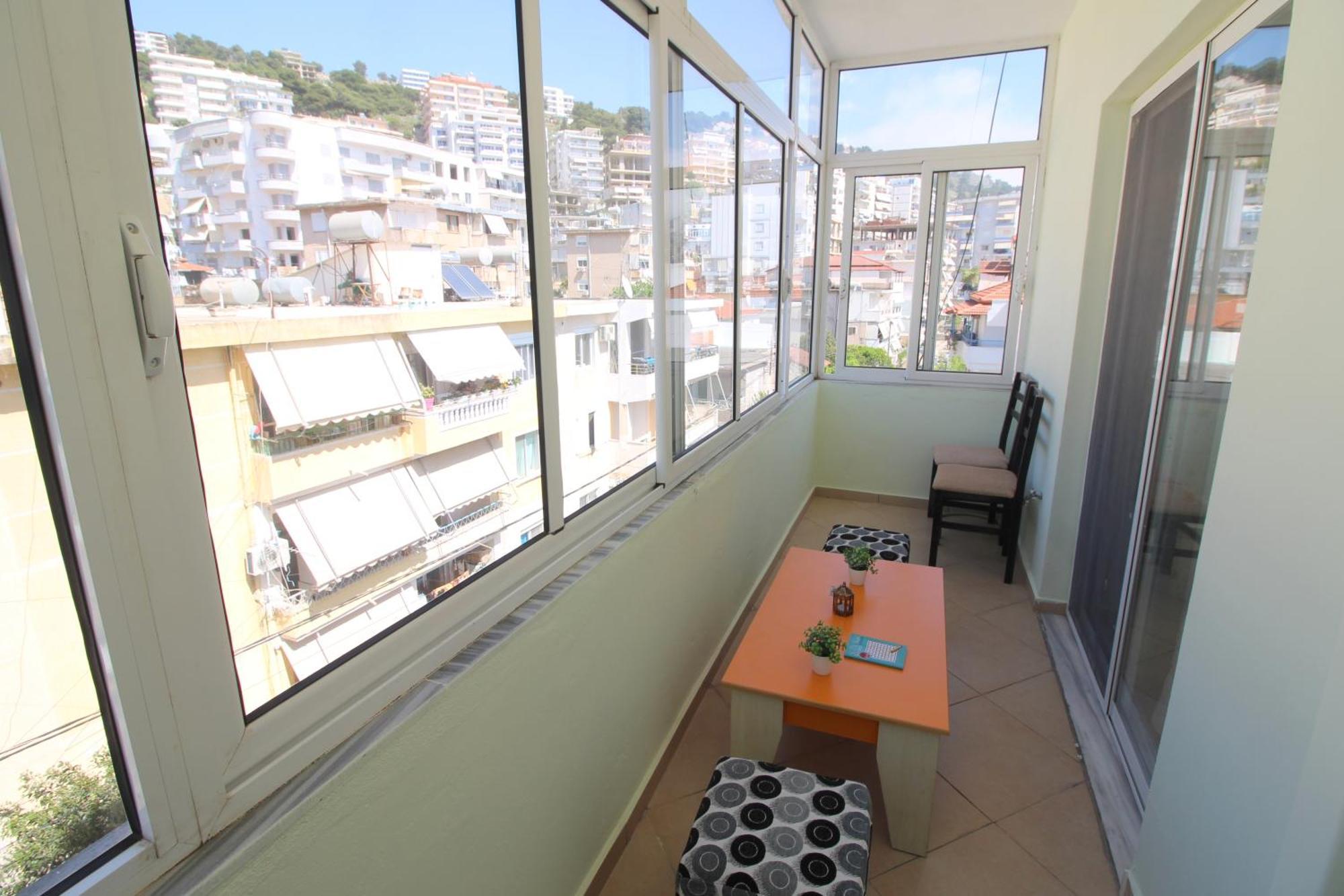 July Seaview Apartments Sarandë Esterno foto